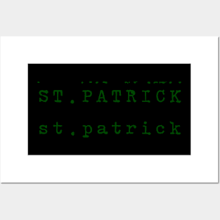 St. Patrick Posters and Art